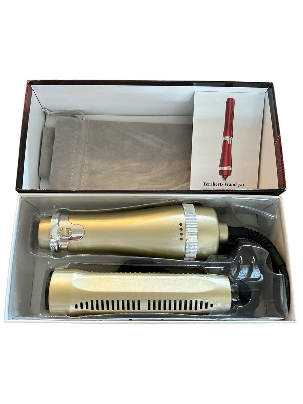 Terahertz Blower Wand Wolistic Health Wellness Healing Blue Light Therapy